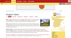 Desktop Screenshot of guide-spain.com